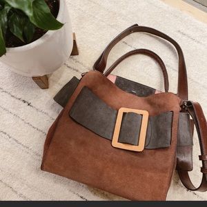 Boyy Devon Suede Bucket bag